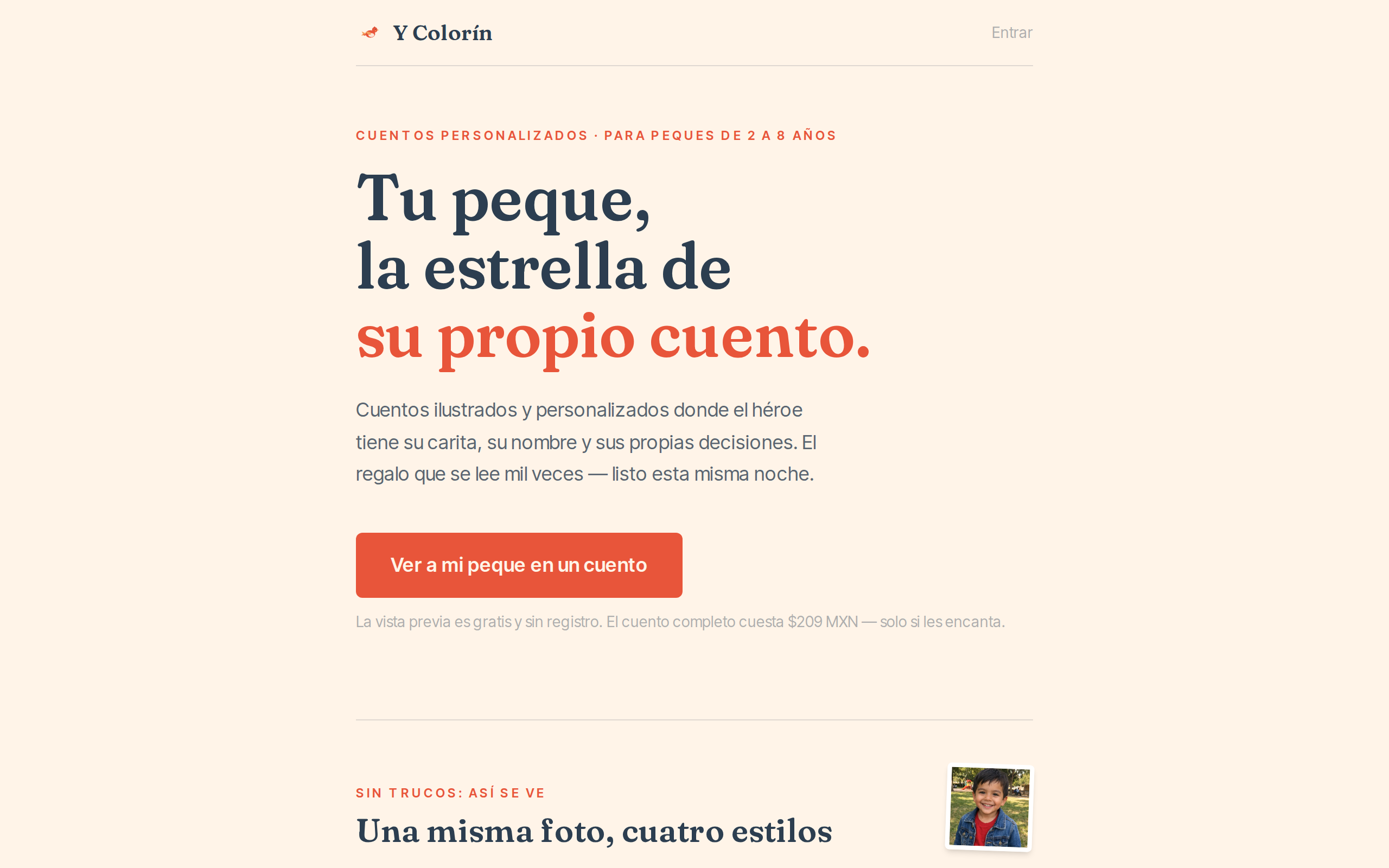 Y Colorín — screenshot